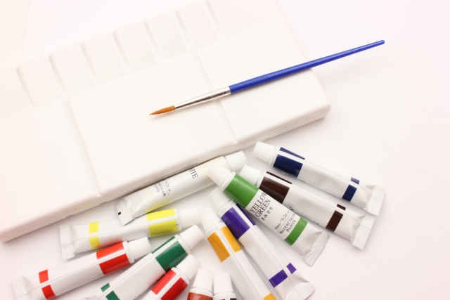 絵の具の画像