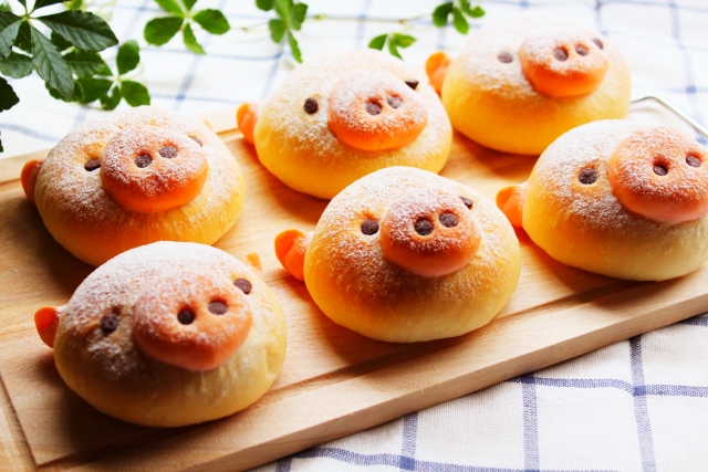 子豚パン画像