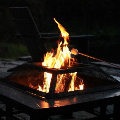 キャンプファイヤー画像